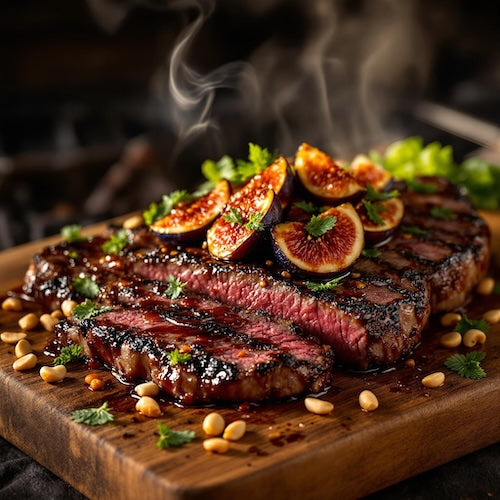 Ribeye with Chili Figs
