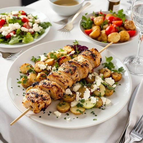 Greek Style Chicken Souvlaki