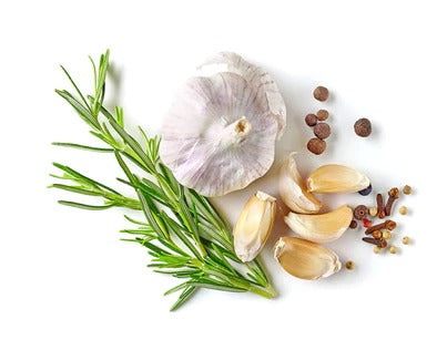 Garlic rosemary pepper