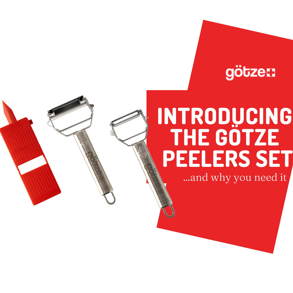 Gotze, Kitchen, Brand New Gotze Peeler Set