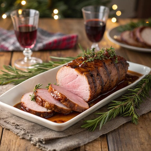 balsamic glazed pork