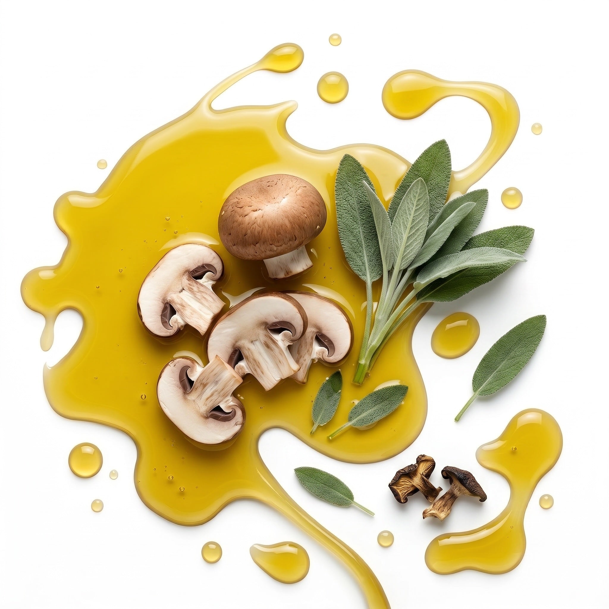 Wild Mushroom & Sage Infused Olive Oil