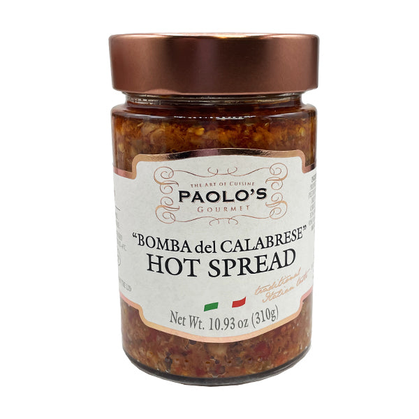 Paolo’s “Bomba del Calabrese” Hot Spread - Green Olive Company