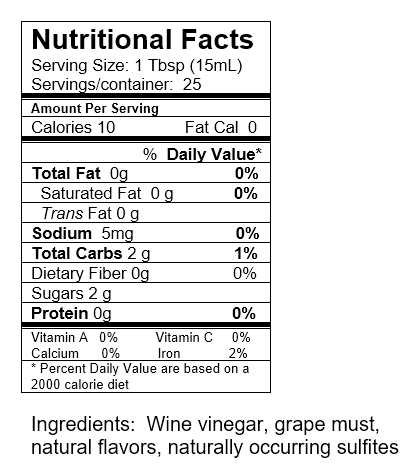 Jalapeño White Balsamic Vinegar - Green Olive Company